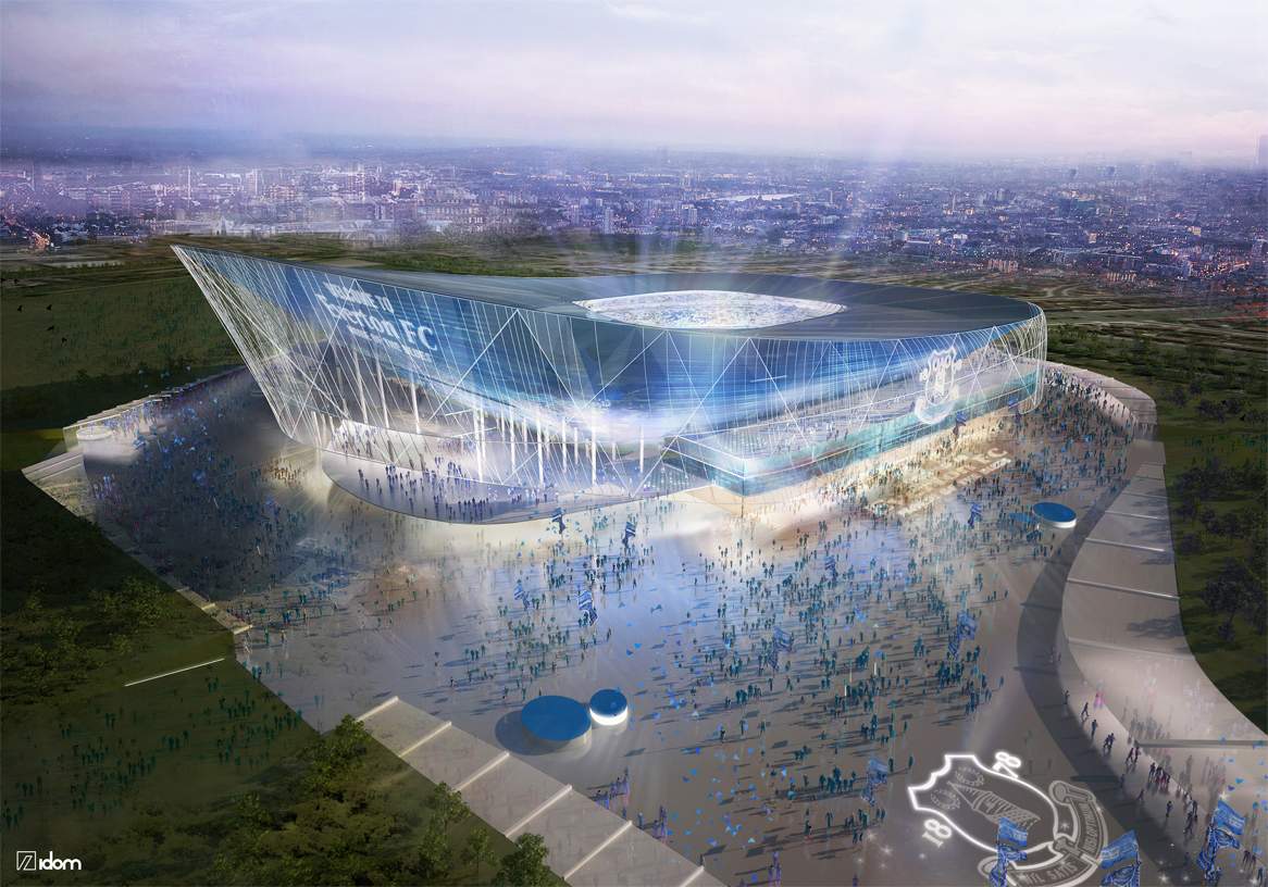 Проект нового стадиона фк эвертон