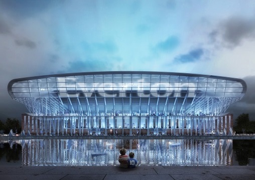 Проект нового стадиона фк эвертон